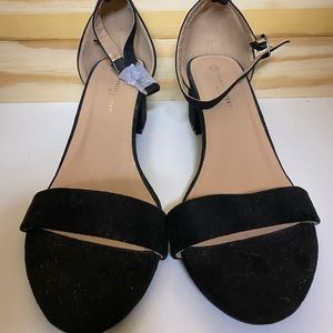 Charles Albert Block Heel Sandal